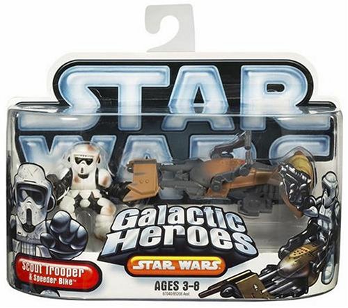 Star Wars Galactic Hero Scout Trooper with Speeder Bike