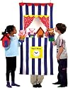 Hanging Puppet Theatre Stripe Design