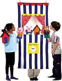 Hanging Puppet  Theatre Stripe Design