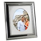 Pandigital PAN8003DM-OVL 8-Inch Oval Digital Picture Frame (Pewter)