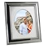 Pandigital PAN8003DM-OVL 8-Inch Oval Digital Picture Frame (Pewter)