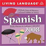 living language spanish 2008 day to day calendar living language daily phrase  culture calendars