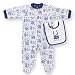 NFL Colts Infant Snap Front Sleep N Play with Matching Bib, 3-6 Months