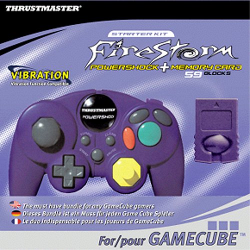 Childrens Toyshop  Video Games : GameCube Starter Kit: Powershock Pad & 4MB Memory Card