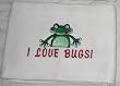 Baby Cakes Baby Burpcloths - Froggy Design Design
