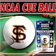 Florida State Seminoles Officially Licensed Billiards Cue Ball by Frenzy Sports