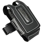 PCMICROSTORE Brand LG VX-8700 VX8700 Black Scuba Case Cover with Removable Belt Clip