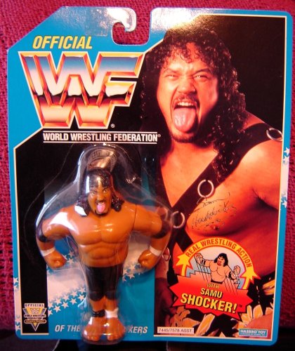 WWE Action Figure-WWF Headshrinker SAMU Rikishi Hasbro Wrestling Action Figure WWE WCW ECW-WWF Hasbro WWE WWE Action Figure