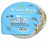 GoGo Rice White Rice Bowl, Organic, Microwaveable, 7.4 Ounce Bowls (Pack of 12)