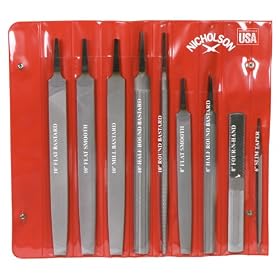 Nicholson 9 Piece Maintenance File Set by Cooper Hand Tools