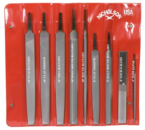 Nicholson 9 Piece Maintenance File Set