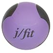 j/fit 10lb Premium Rubberized Medicine Ball
