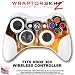 Chrome Drip on Fire Skin by WraptorSkinz TM fits XBOX 360 Wireless Controller (CONTROLLER NOT INCLUDED)