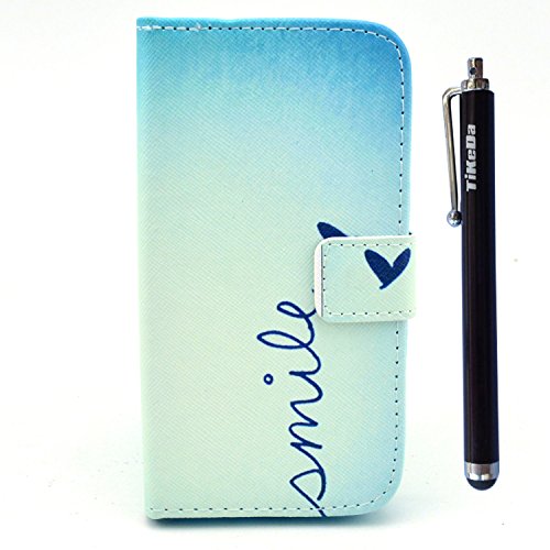 Galaxy Core LTE 4G G386F Case,Samsung Galaxy Core LTE 4G G386F leather Case,Samsung Galaxy Avant G386T leather wallet case,Tikeda-Cute picture flip leather case cover For Samsung Galaxy Core LTE 4G G386F