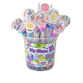 Inkology, Candy Lip-gloss Novelty Gel Pens, 24 pcs (144-7)