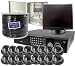 Brand New 16 indoor Camera system/DVR 320GB/CD-RW/TCP-IP/19 LCD W wall Mount/18 Channel Power Supply/32BNC and more