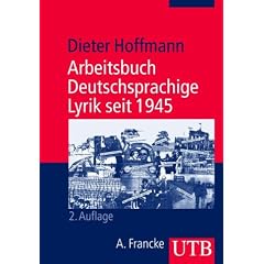 Arbeitsbuch Deutschsprachige Lyrik seit 1945