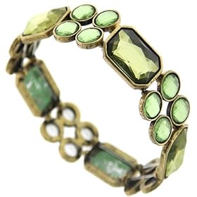 Haute For Fall Oz Dreaming Stretch Bracelet by 1928 Jewelry