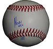 Juan Carlos Linares Autographed ROLB Baseball, Boston Red Sox, Proof Photo