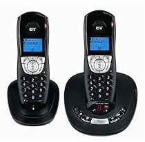 BT Synergy 4500 DECT Twin Digital Cordless Telephone with Answering Machine