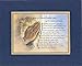 GoodOldSaying - Poem for Inspirations - Prayer of an Unknown Confederate Soldier aka The Creed for the Disabled Poem on 11 x 14 inches Double Beveled Matting (Blue On Gold)