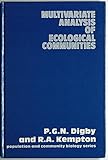 Multivariate analysis of ecological communities