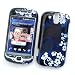 HTC myTouch 3G Slide / HTC Espresso Snap On Protector Hard Case "Midnight Flowers" Design