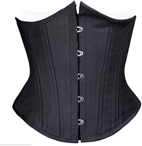 Gisexy 26 Double Steel Boned Corset Heavy Duty Waist Training Shaper S-3xl,gift Idea
