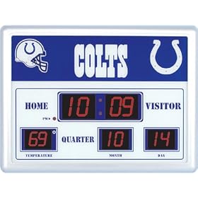 Indianapolis Colts Scoreboard Clock