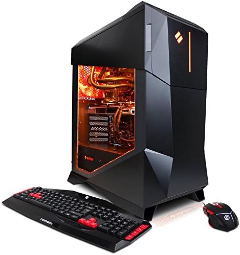 Syber M SMVR400LQ w/Intel i7-6800K 3.4GHz CPU, 16GB DDR4, NVIDIA GTX 1080 8GB, 3TB HDD, 240SSD, 24X DVD+-RW, Liquid Cool &amp; Win 10 Home 64-Bit Desktop Gaming PC