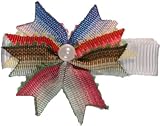 Posies Accessories Pearl Ribbons Hair Clippie Multicolored Two