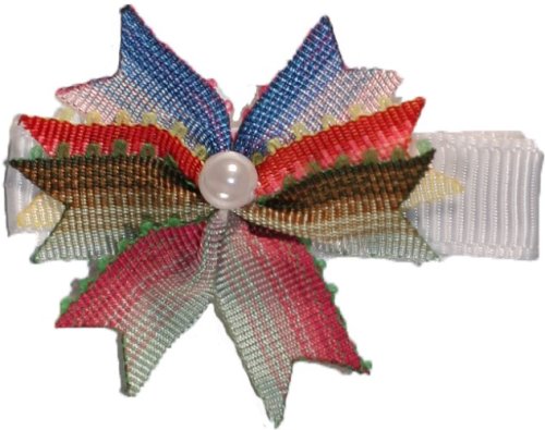 Click here to buy Posies Accessories Pearl Ribbons Hair Clippie Multicolored Two.