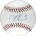 Dustin Pedroia Autographed Baseball with 07 ROY Inscription