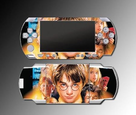 Harry Potter Hermione Philosopher's Stone Hogwarts Game Vinyl Decal Skin Protector Cover 2 for Sony PSP 1000 Playstation Portable