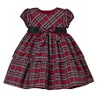 Infant Girls' Cherokee&reg; Plaid Dress - Fiesta Red