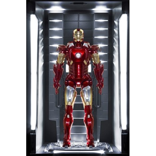 Dragon models iron man 3 - hall of armor - mark vii act…