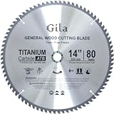 Buy 14-Inch 80 Teeth ATB Trim and Fine Finish Carbide Saw Blade by Gilatools