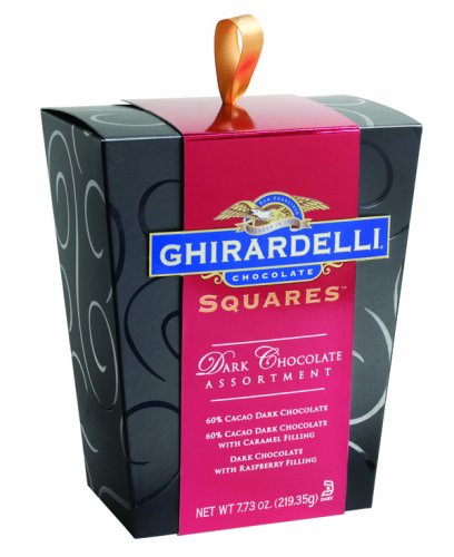 Ghirardelli Chocolate Squares Dark Chocolate Assortment (Dark Chocolate, Dark with... by Ghirardelli
