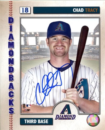 Chad Tracy Autographed/Hand Signed 8x10 Photo