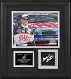 Mark Martin Framed Autographed Tire Piece with 8x10 Photograph