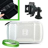 Garmin GPS Navigator CANDY GLOSS WHITE accessory, protective hard-shell portable carrying case with carabiner clip for Garmin GPS Navigator nüvi 780 4.3-Inch Widescreen +VG *LIVE*LAUGH*LOVE* Wrist Band
