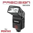 Precision Design DSLR300 Universal High Power Auto Flash with Zoom/Bounce/Swivel Head for Pentax