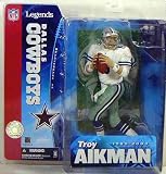 Troy Aikman Dallas Cowboys White Jersey NFL Legends Series McFarlane 6 Inch Action Figure