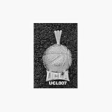 UCLA Bruins UCLA Basketball Pendant - Sterling Silver Jewelry