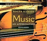 8-CD Basic set for use with Music: An Appreciation