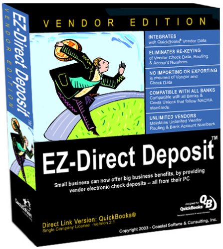 EZ-Direct Deposit - Pay Vendors