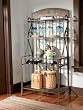 Parsley "Antique Pewter" Baker's Rack By Powell Furniture