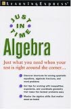Just In Time Algebra (Just in Time Series)