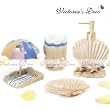 Cute Beach Party 4pc Resin Bathroom Set pack in box