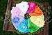 Ema Jane - Crochet Baby Beanie Waffle Hats with & Hair Accessories 16 Pack (8 Hats + 8 Hair Accessories)
